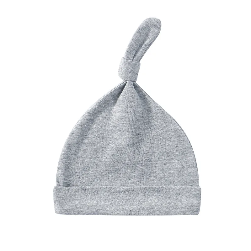 manufacturer newborn baby hats 100% cotton customizable cute warm comfortable plain infant hat