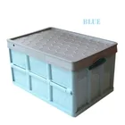 Household Container Household Household Plastic Folding Storage Container With Lid And Handle