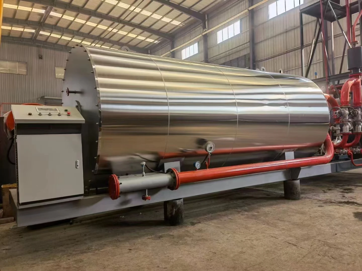 Steam Boiler, 100-1000kg, 0.1t, Carbon Steel - detail 44
