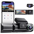 Car 2021 HD 3 Lens Adas Wifi Gps Front Inside Rear Camera 4K 1080P Dash Cam Car Black Box
