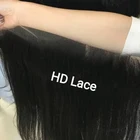 Virgin Hair Hd Lace Factory Price Virgin Human Hair Real Swiss Transparent 4x4 13x6 Hd Film Lace Frontal