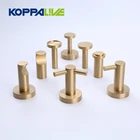 Hook Brass Brass Brass Wall Hook Creative Coat Hook Multi-style Decoration Hanger Modern Single Brass Wall Hook