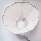 And Flower Bell And Flower Shape For Table Light Folding Lamp Shades