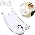 White Cape Wholesale Gift Bib Gown Custom Logo Men Makeup White Cape Beard Shaving Apron