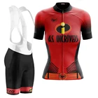 Suit Tights Vezzo - Women's Wonder Bike Suit Road Short Sleeve Tights MTB Pro Team Cycling Wear