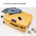 Luggage 2021 Popular Trolley Luggage Case Of Unique Construction 3:7 Ratio With Travelling Bag Suitcase