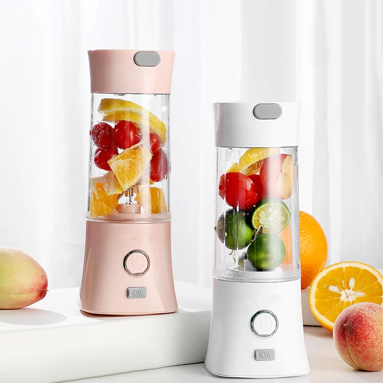Mini Licuadora Portátil Recargable De 380ml,Máquina Para Hacer Jugos Y  Frutas Frescas - Buy Portátil Licuadora,La Licuadora De Mano,Jugo De Fruta  Fresca De Product on Alibaba.com