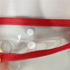 Zipper Tote Bag Pvc Tote Shopping Bag Shoulder Transparent Pvc Clear Duffle Bag With Logo Zipper Pvc Beach Hand Bag