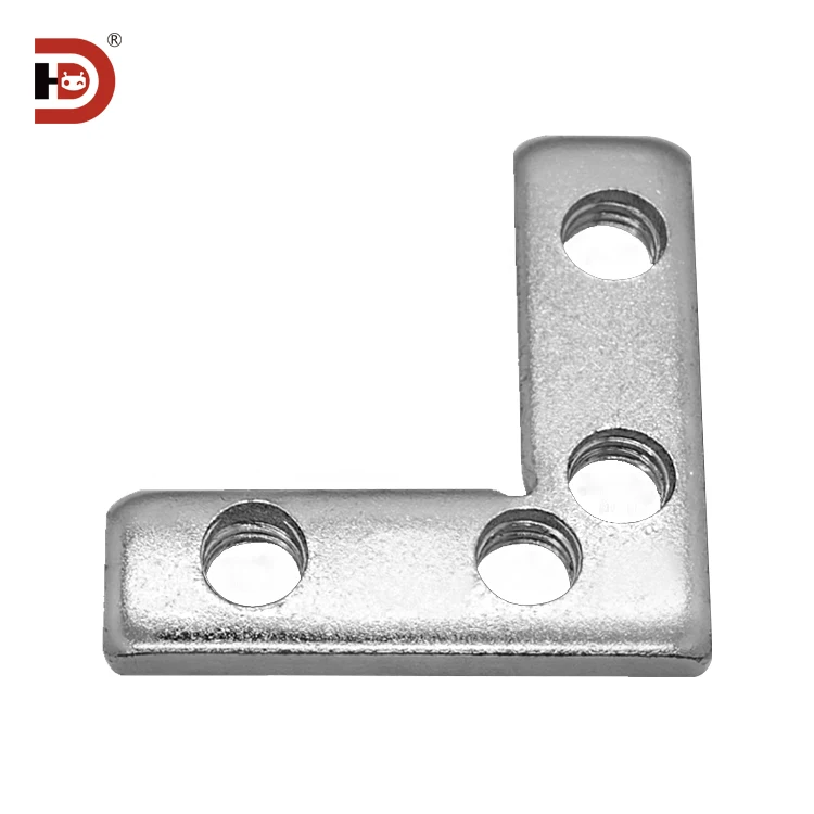 Internal groove Connector 3030 4040 Aluminum Alloy Inner Connector Industrial Aluminum Profile Accessory Side Connector factory