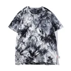 High Quality O-neck 100% Cotton Loose And Breathable Tie-dye T-shirt