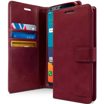 Original Goospery Blue Moon Diary Flip Leather Phone Case For Samsung Galaxy S20 FE 5G Plus For Iphone