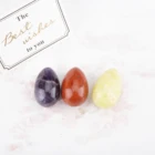Rose Wholesale Rose Quartz Jade Yoni Eggs For Female Pelvic Muscle Training Jade Yoni Egg Set