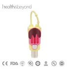 Alcohol Hand Sanitizer With Alcohol 1oz 75% Alcohol Antibacterial Hand Sanitizer With Silicon Holder