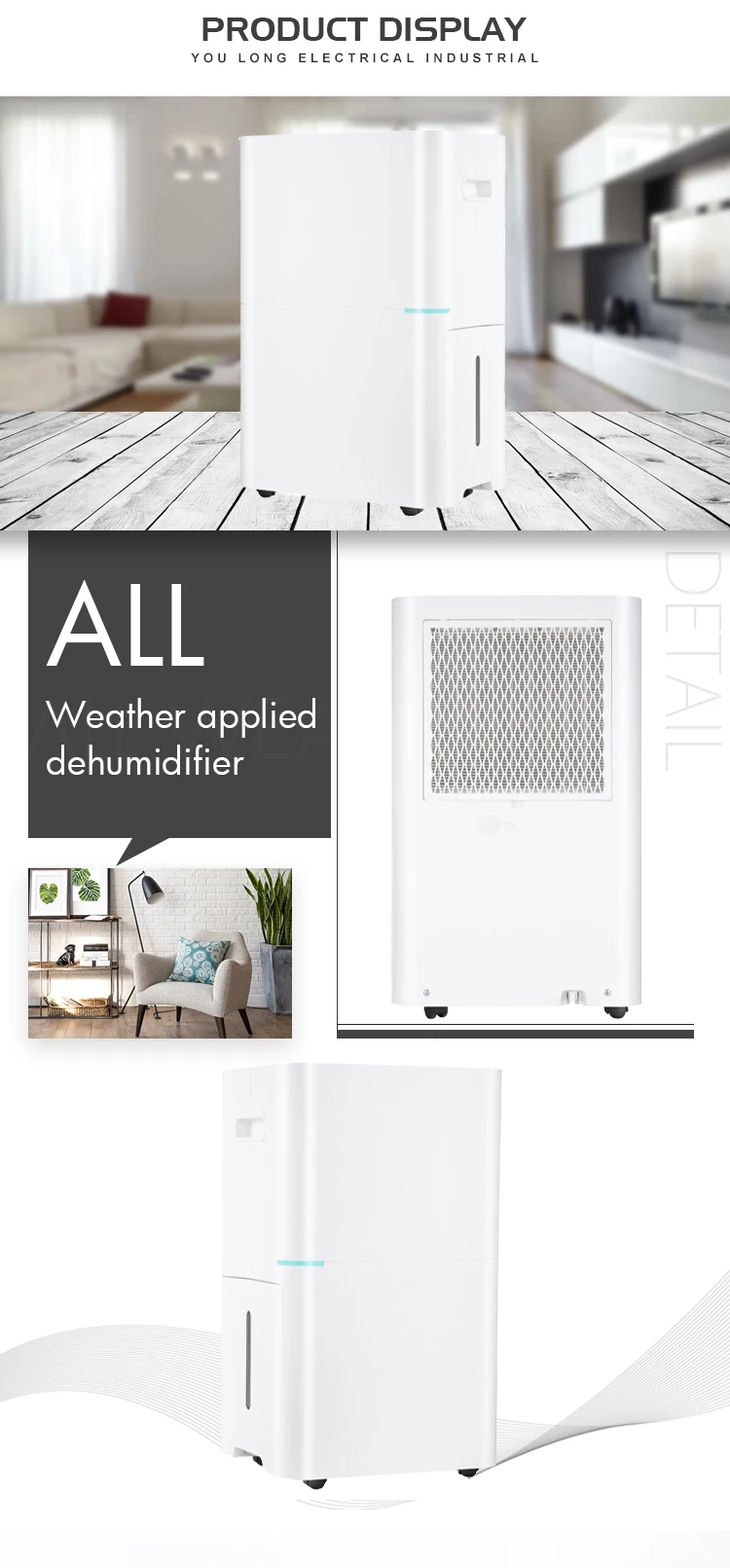 Wifi Remote Control Dehumidifier, 20L/D, 230, 32P - detail 6