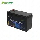 Battery 12v Lifepo4 Battery 12v Factory Price Lithium Ion Battery 12v 7Ah Lifepo4 UPS Battery With BMS