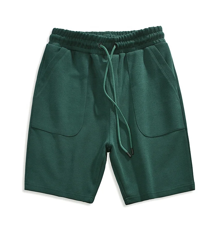 Sweat Shorts,Men Plain Cotton Jogger 