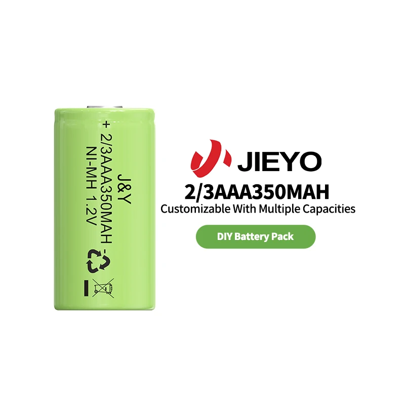 Jieyo Ni Mh 2 3aaa 1 2v 2 3 Aaa 250mah 300mah 350mah NiMh Rechargeable