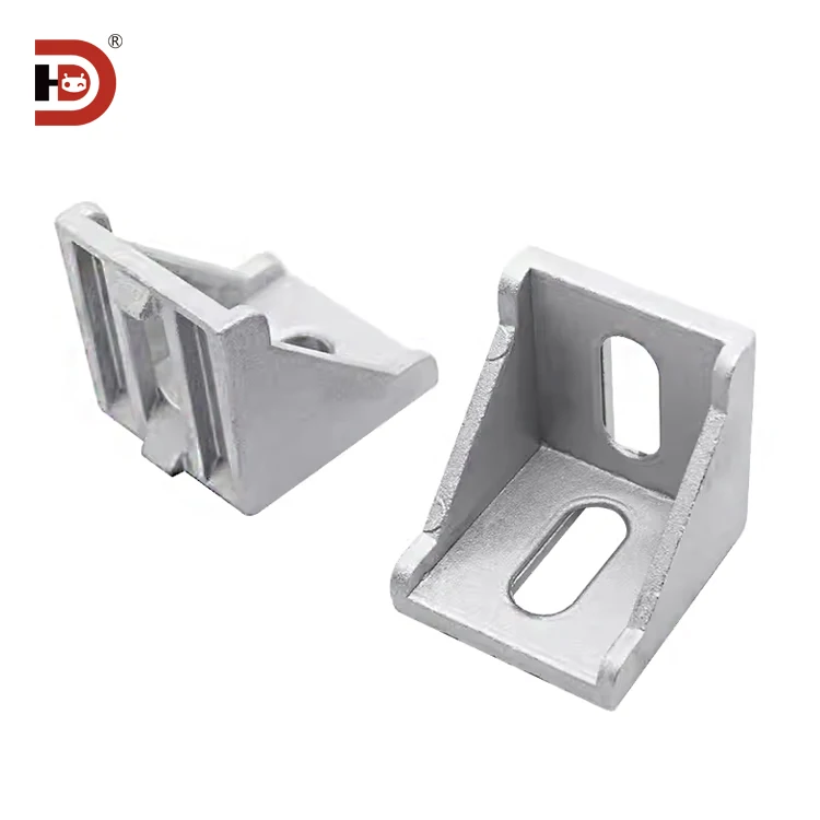 4040 Die Cast Aluminum Profile 4040 Corner Code Right Angle Connector Thickened Corner Seat 40 Series Connector factory