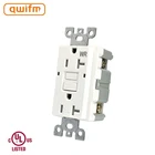 20 Amp GFCI Outlet With Tamper Resistant Weather Resistant 2 LED With Wall Plate