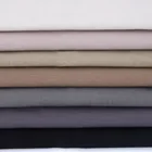 Cloth High Quality Tencel Linen Plain Cloth 98%Cotton 2% Sp Solid Color Comfortable Clothing Fabric