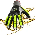 Resistant Cut Glove Nitrile Cut Resistant Gloves Resistant Impact Nitrile Coated Level 5 Mechanic Anti Cut Glove