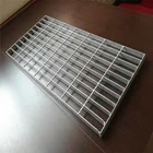 Outdoor End Outdoor End Plate Welding Metal Grating Galvanized Steel Driveway Grates Grating
