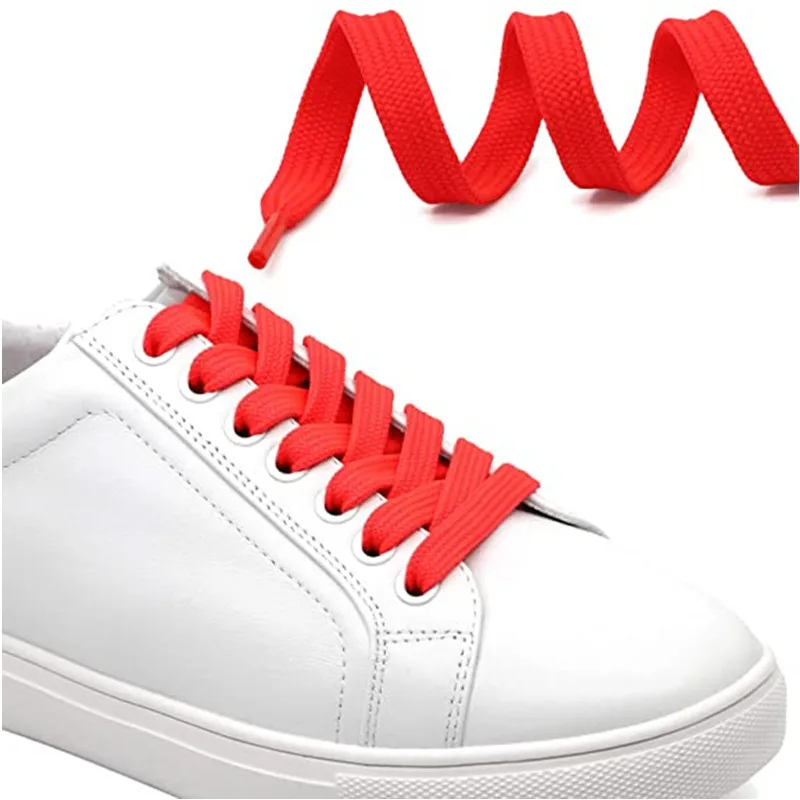 Yrunfeety 60200cm Hollow Thick Athletic Shoe Laces Strings Flat Shoe
