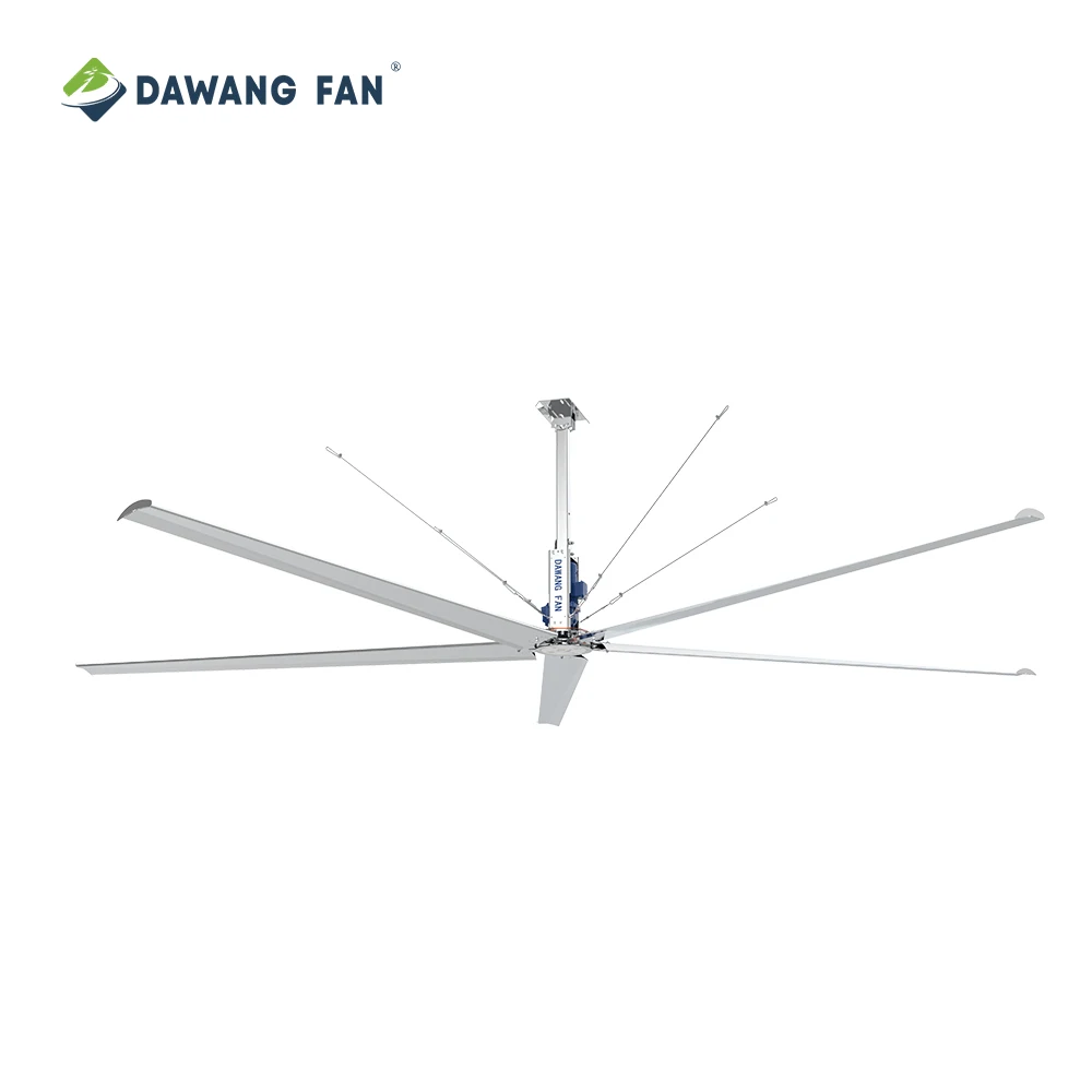 Large Ceiling Hvls Fan, 0.55kw, 7.3m - detail 10