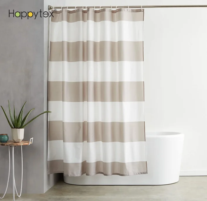 Homiest Leaf Shower Curtain Waterproof and Mildew Free Bath Curtain 72 x 72 Inch 