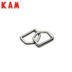 D Ring Metal Ring KAM Customized Fashion D Ring Metal Glide Buckle