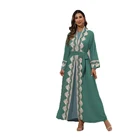 Dress 2021 New Stylish-Beautiful Designer Caftan Dress Beauty One-Piece Muslim Abaya Dress For Party