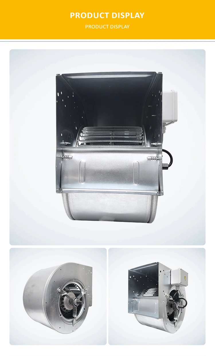 Double Inlet Ball Bearing, 230/400V, 50/60Hz, 1355W, 2.3A - detail 4