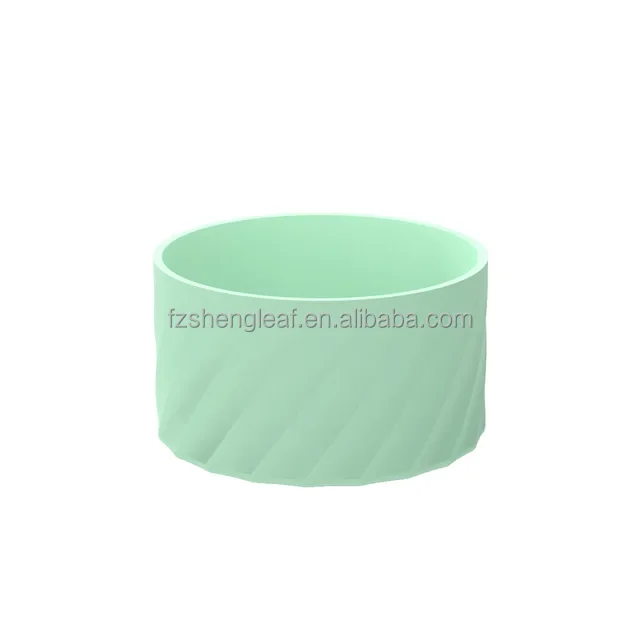product silicone sleeve protective cup cover anti slip boot for tumbler 30oz 40oz bottom protector heat resistant food grade reusable-9