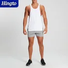 Cotton Vest Wholesale Custom Cotton Gym Vest Fitness Singlet Workout Muscle Bodybuilding Mens Tank Top