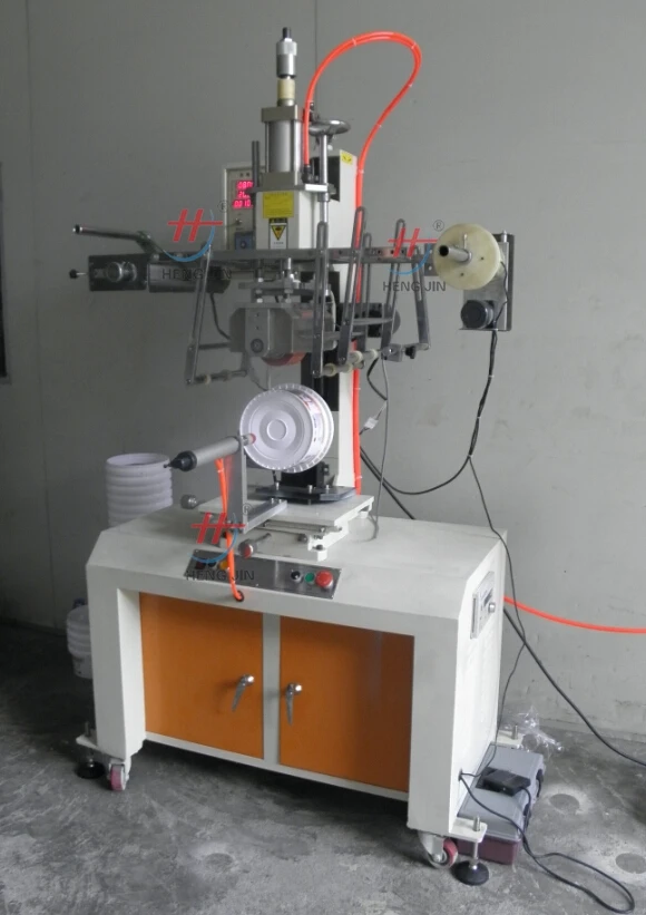 hengjin disposable cup automatic cylindrical screen printing machine for bucket HS-1000R