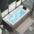 modern acrylic massage multi functional Jacuzi whirlpools bathtubs and bathroom spa bath tub balboa led light single