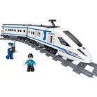Toys Luxury High-speed Train Building Blocks Bricks Toys Children's Play Gift Toys Set Compatible With Legoing