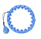 Hula Hoop Fat Burning Adult Weighted Plastic Detachable Smart Hula Ring Exercise Hoop
