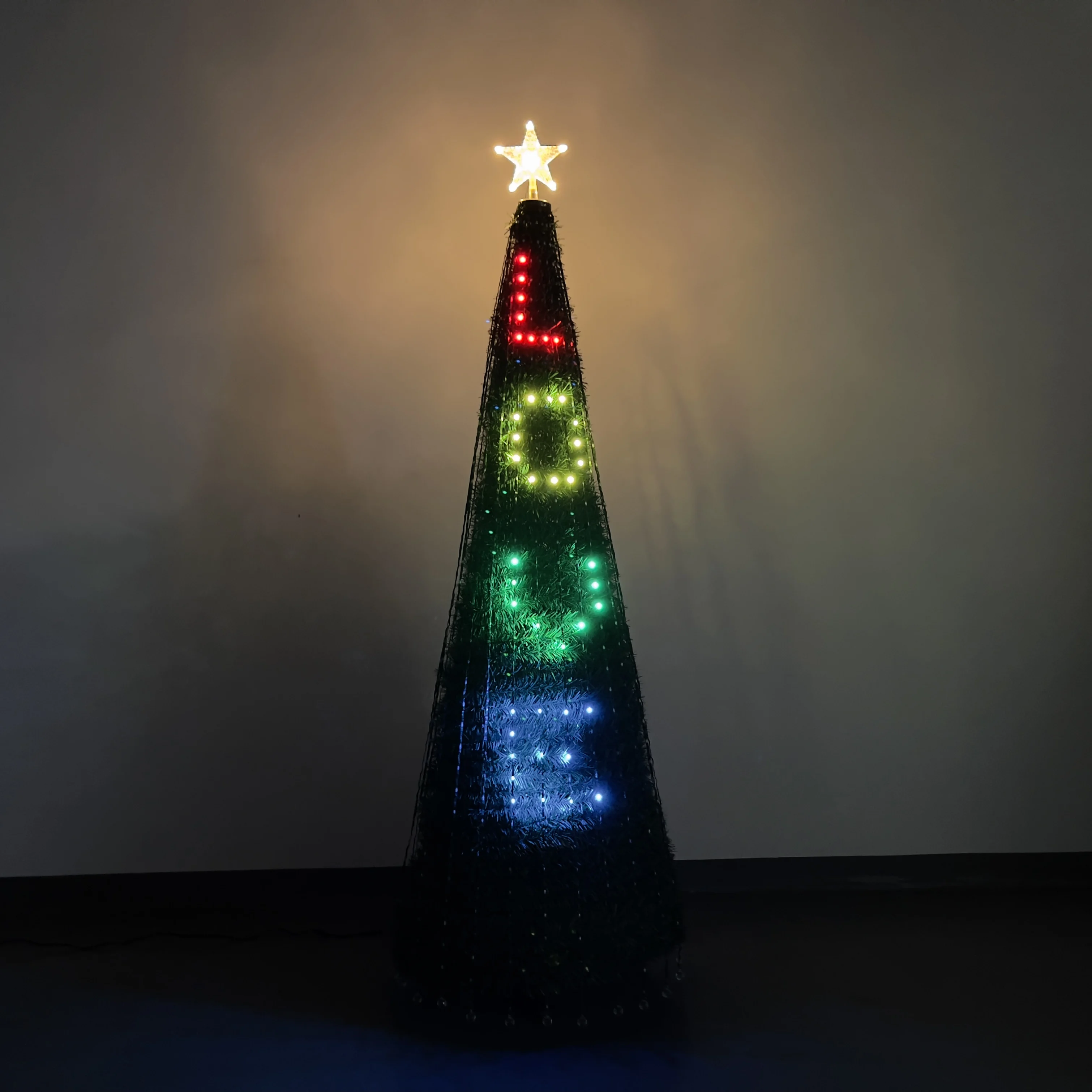 programmable led christmas tree