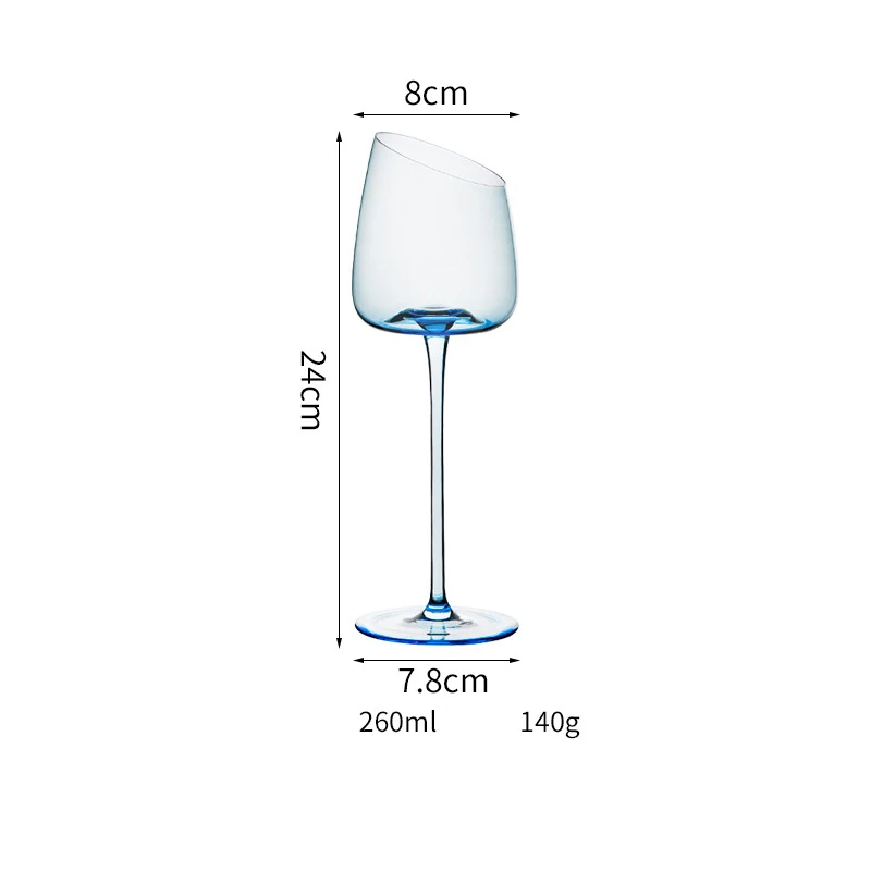 Crystal Clear Retro Glassware Goblets White Wine Glasses Wine Glass Cup For Red Wine Champagne Brandy Shot