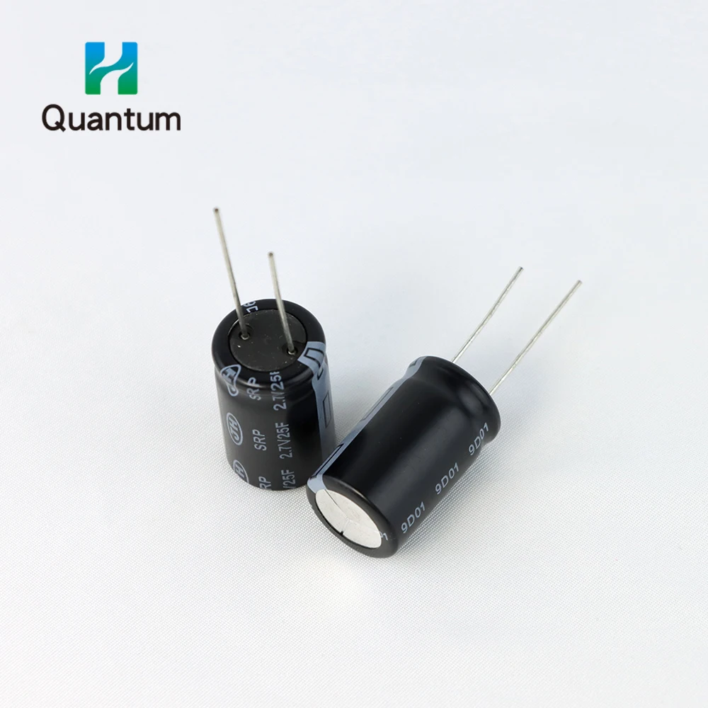 Electric Double Layer Capacitor 2.7V 25F Size 16*25 fast delivery long life