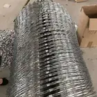 Hot Selling High Security Galvanized Barbed Wire Mesh For Airport Fence Prison Fence