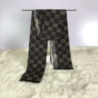 Scarf Factory Direct Sale Man's Scarf Customized Logo 3 Color Winter Thick Warm Double Side Scarf