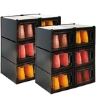 Sneaker Box Storage Trade Assurance Sale Clear Acrylic Sneaker Storage Boxes Transparent For Shoes