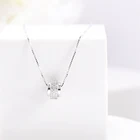 Sterling Silver Jewelry Wholesale Custom Fashion Classic Sterling Silver Pendant Lover Necklace Jewelry