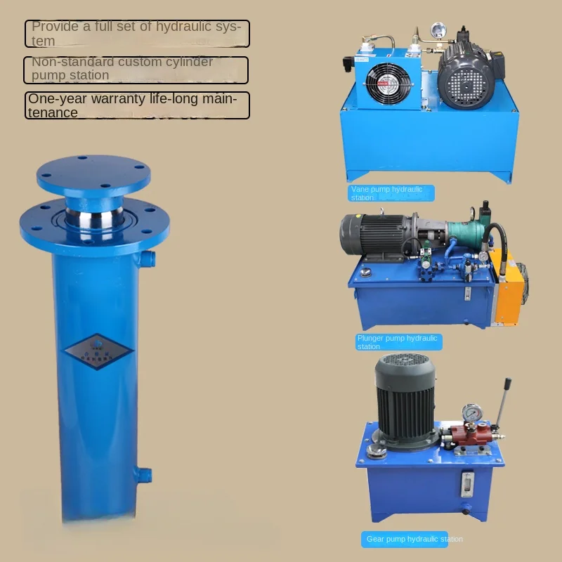 140 Hydraulic Cylinder Twoway Lifting Hydraulic Station Heavyduty