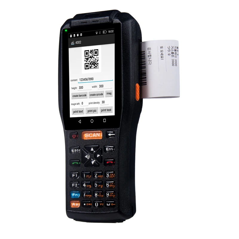 Handheld PDA and Barcode Scanner for Stocktaking 