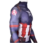 Online Online Good Quality Halloween Men Superhero Captain Cosplay Costume Steve Outfits Adult Costume