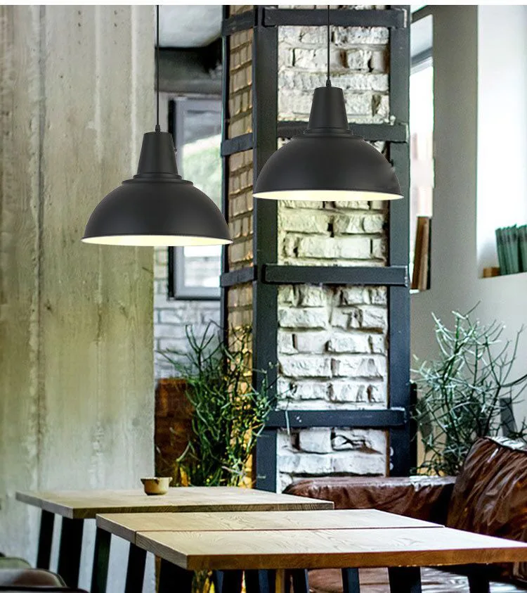 Restaurant bar lights design antique industrial Iron modern vintage pendant lamp