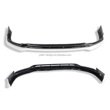 Yofer pearl white black accessories bodykit car front bumpers lip universal for Toyota camry